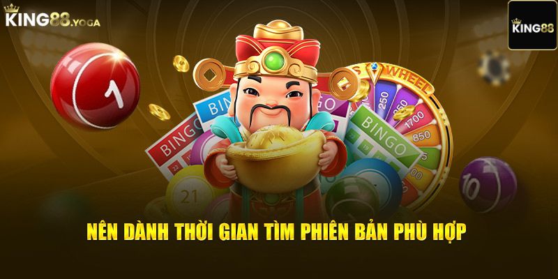 Chọn phiên bản phù hợp để chơi xổ số nhanh